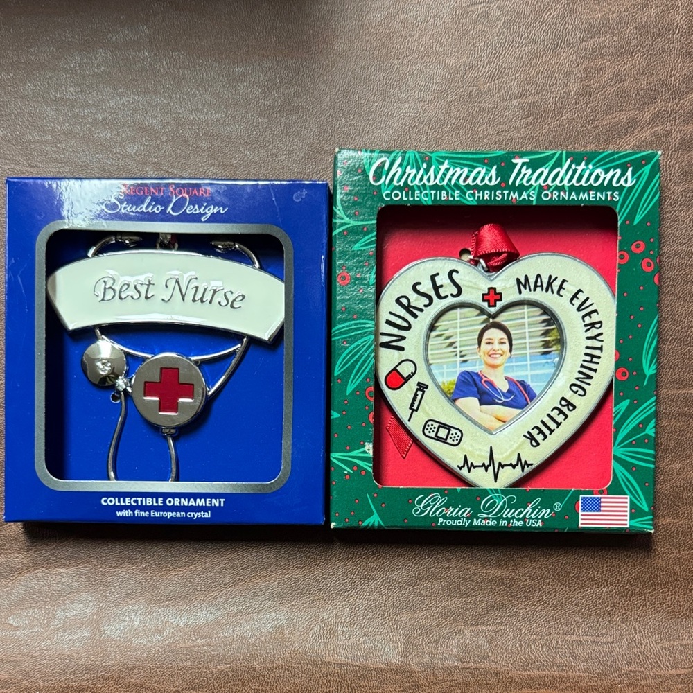 Gloria Duchin Christmas Traditions Nurse Ornament
